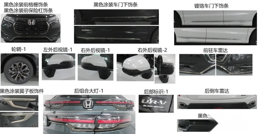 换汤不换药！新款本田UR-V实拍，外观细节升级，或第二季度上市
