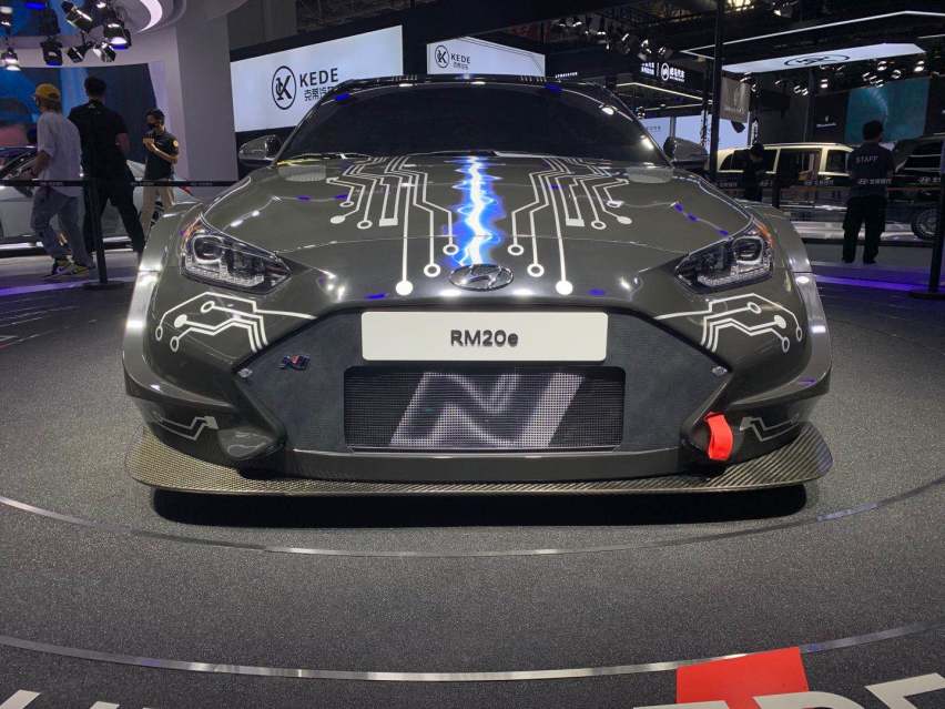 不看不知道，原来现代也玩赛车的，RM20e，峰扭可达960牛