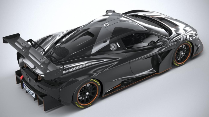 迈凯轮720S GT3X 即使不能比赛但依然是辆赛车