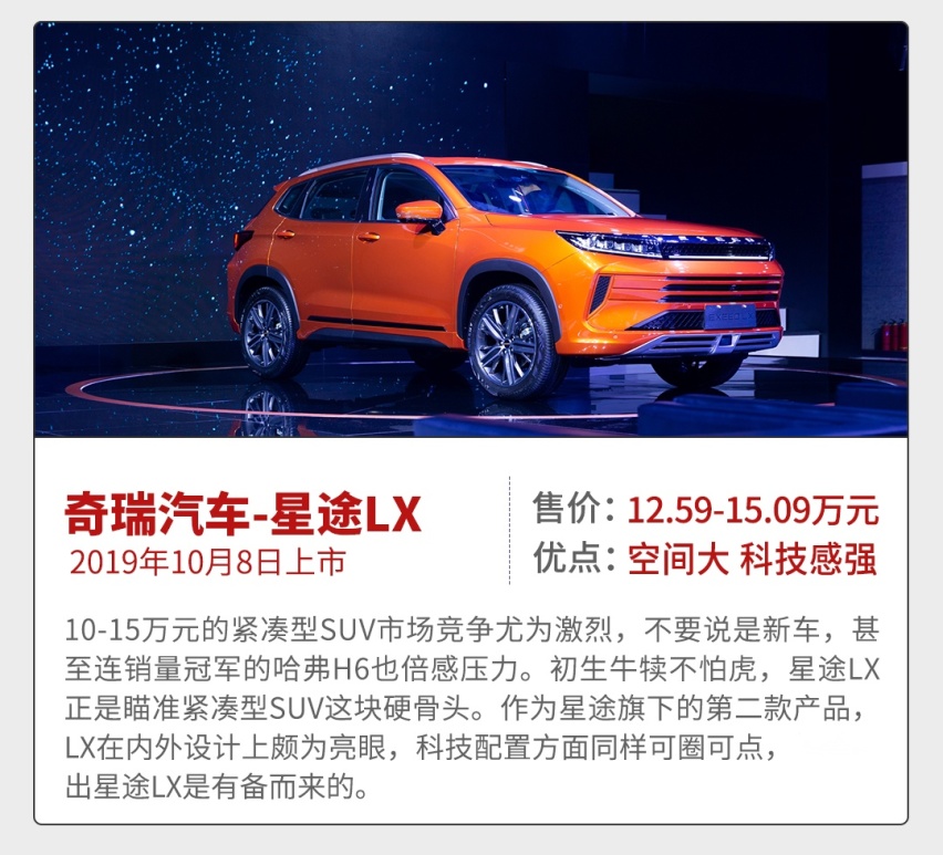 10月上市近60款新车，就这几款最值得一看！