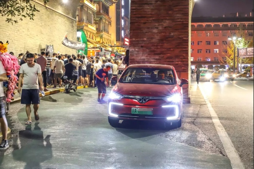 和北汽新能源EU5 R600 北京-成都的5天2400km