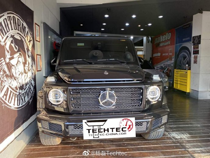 奔驰G350D柴油刷ECU改装电脑德国Techtec动力升级ECU程序