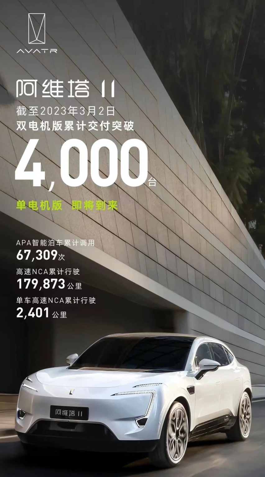 势头强悍的阿维塔，进华为门店只是开始，单电机版本新车已在路上