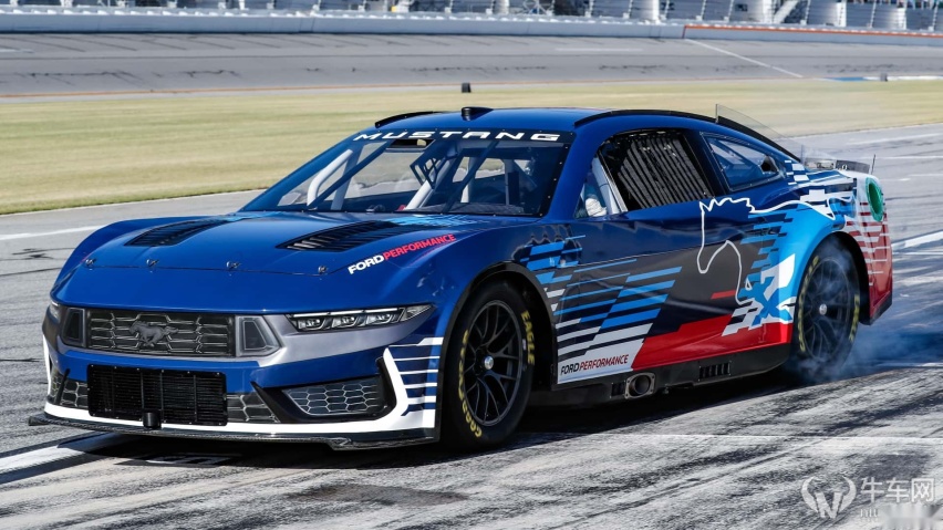 福特Mustang新赛车 2024赛季NASCAR赛车