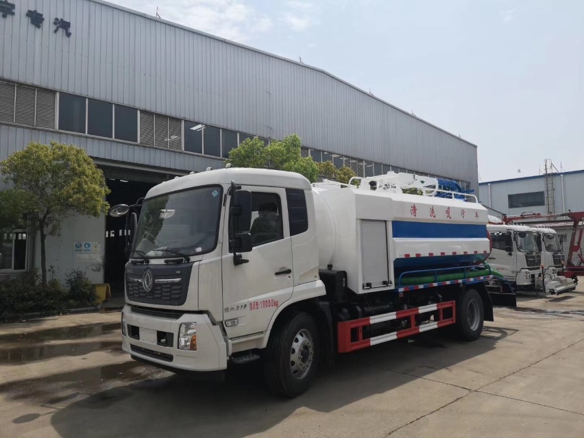 东风天锦清洗吸污车(联合疏通车)配置/参数/图片