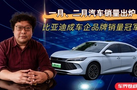 一二月份汽车销量出炉，比亚迪获得双冠军