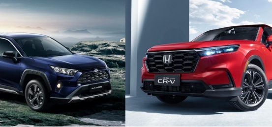 第六代本田CRV来了，选它还是选RAV4荣放？