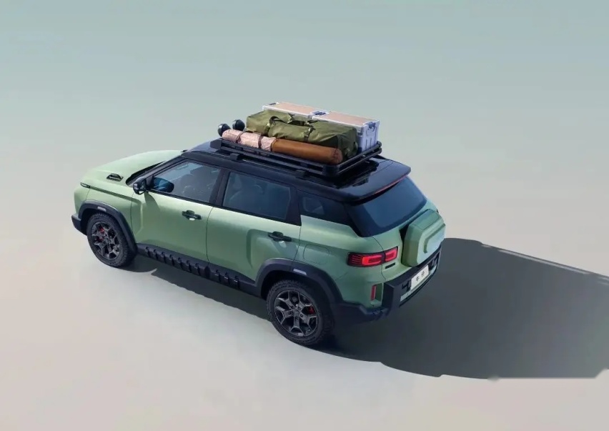 【E汽车】定位轻越野SUV，吉利牛仔官图发布