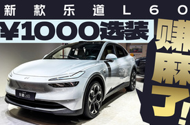 新款乐道L60，1000元升级后排舒享套装，赚麻了！