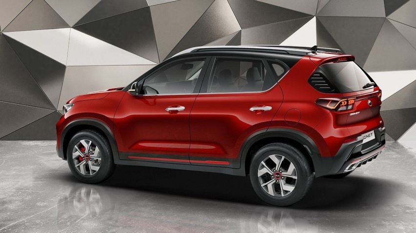 印度制造小型SUV，酷似索兰托，起亚发布Sonet官图