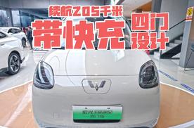 续航205km带快充，五菱推四门版宏光MINIEV