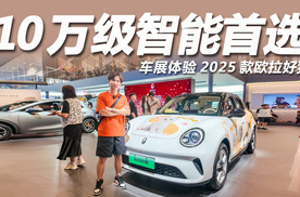 2025成都车展：10万级智能首选，体验2025款欧拉好猫