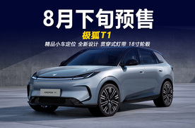 颜值很能打 8月下旬预售 极狐A0级小车T1亮相