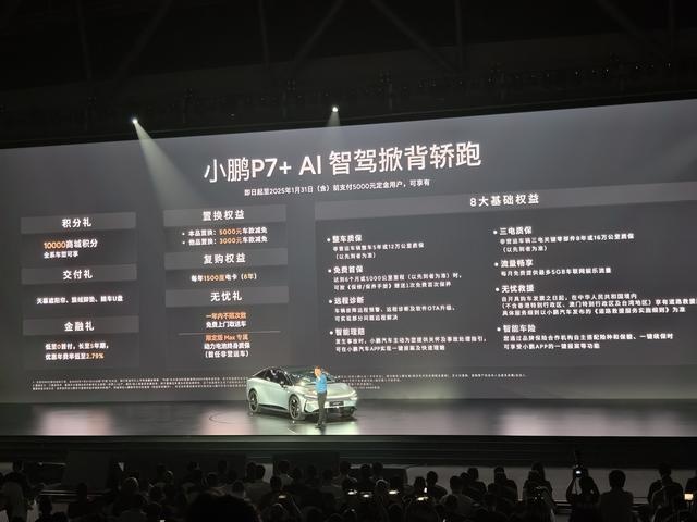 小鹏P7+正式上市 售价18.68万元起