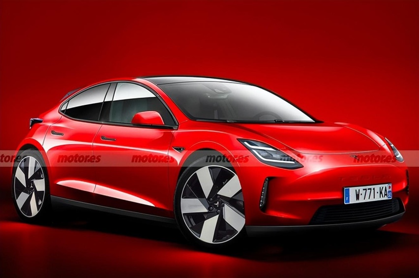 特斯拉“Model 2”实车现身，两厢小钢炮造型，或低于18万元？