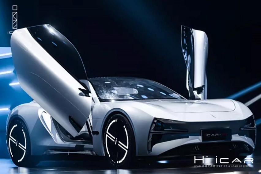 奇瑞汽车iCAR品牌：概念超跑 iCAR-GT与硬派越野iCAR 03