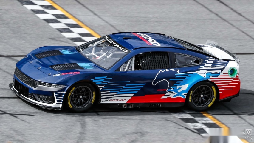 福特Mustang新赛车 2024赛季NASCAR赛车