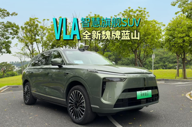 首款搭载VLA大六座插混SUV全新魏牌蓝山