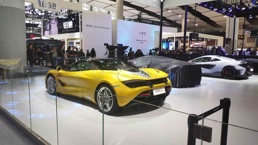 2019年广州车展：迈凯伦720S Spider实车