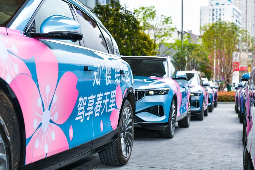 知“樱”绘岚图 岚图FREE樱花主题驾享会启动