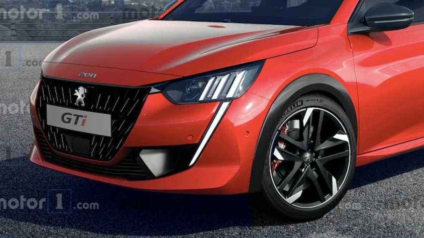 全新标致208 GTi假想图曝光 对标大众Polo GTI