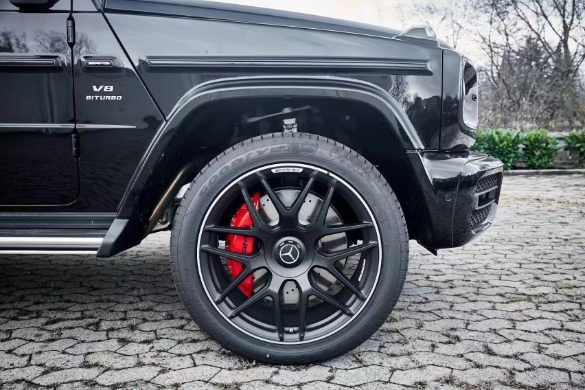 奔驰G350/G500升级改装G63原厂红色AMG6活塞刹车代理批发