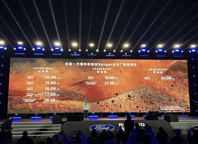 比长城炮更有优势？14.58万起的福特游骑侠有什么竞争力？