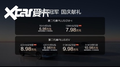 有路就有秦！第二代秦PLUS加推进取型 致敬秦家族240万用户