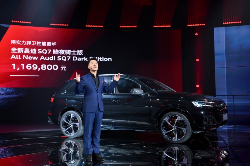 全新奥迪SQ7暗夜骑士版，百万级唯一，重拾V8信仰！