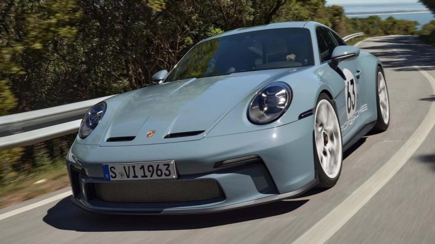 暴力蛙来了！保时捷911 S/T官图发布，200万的手动档跑车还限量