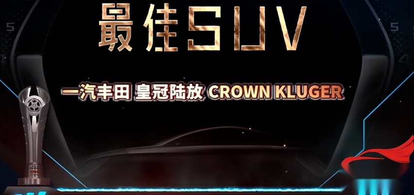 一汽丰田皇冠陆放荣获最佳SUV，实力太强悍，霸气而来全面升级