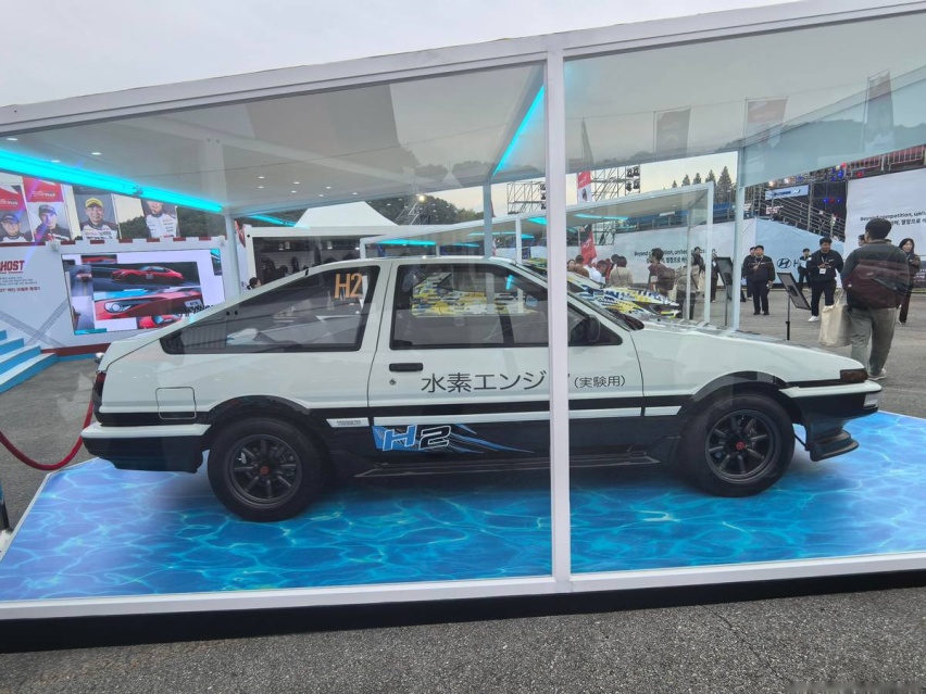 丰田AE86 H2 Concept概念车亮相，搭1.6升氢能源动力系统