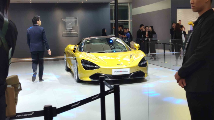 2019年广州车展：迈凯伦720S Spider实车