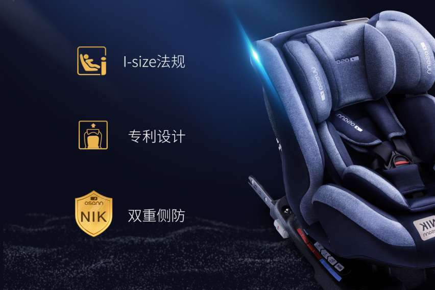 儿童乘车出行“秘籍”Osann欧颂NIK360来揭秘