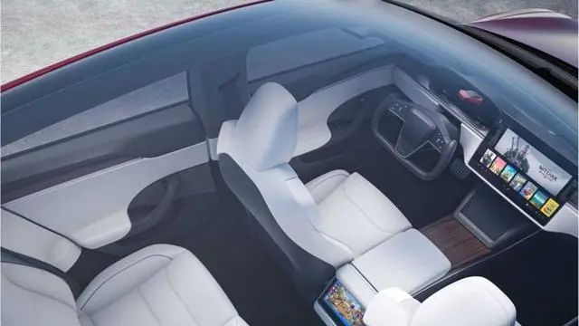 新款特斯拉Model S/X发布：竖屏改横屏、新增后排屏