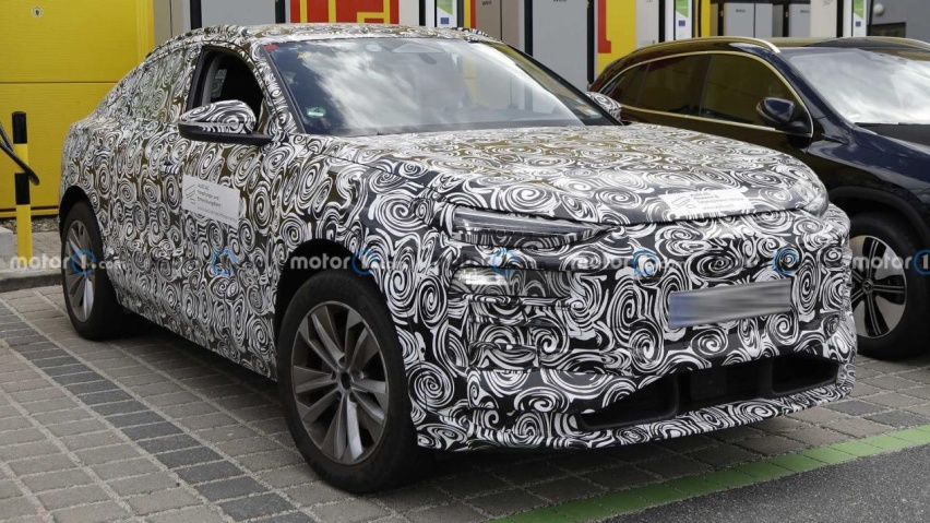 对标宝马X4？奥迪Q6 E-Tron Sportback谍照曝光