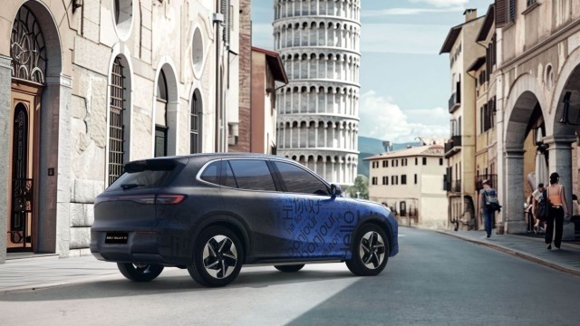 吉利银河首款纯电SUV 银河E5曝光