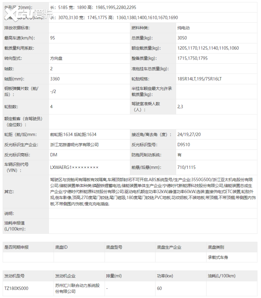 江铃新能源“E福顺系列”完成申报，纯电轻客和卡车颇有看点