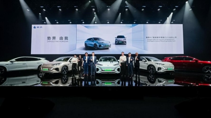 售价30.18万起！全球首款智能豪华猎跑SUV腾势N7震撼上市