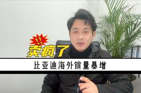 卖疯了！比亚迪海外销量暴增