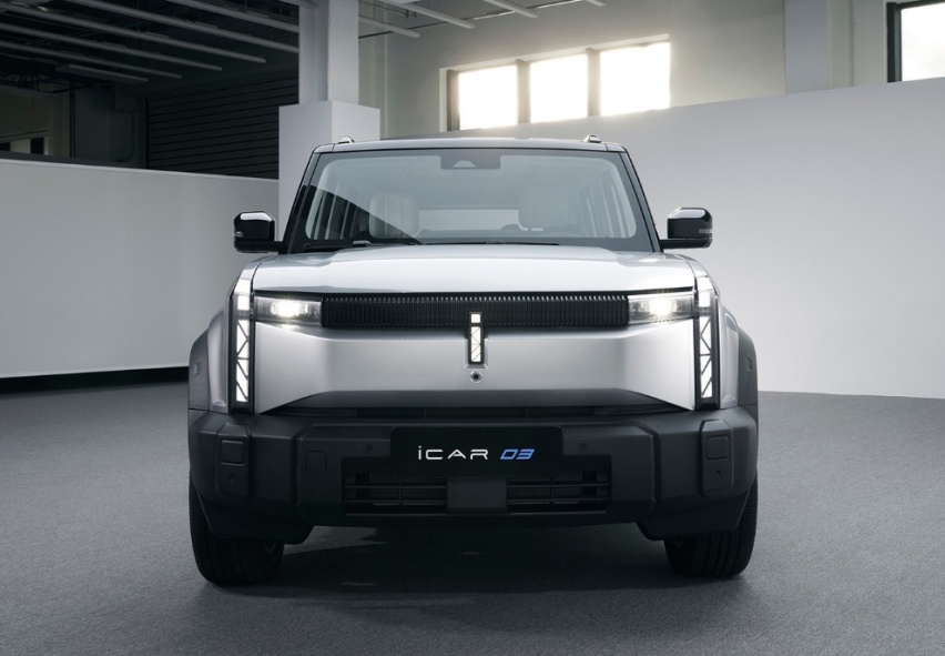 奇瑞“方盒子”iCAR 03上市，外观硬朗，售10.98万起