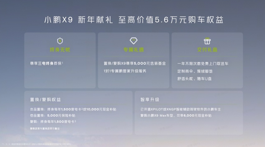 SEPA2.0扶摇架构下的旗舰车型 小鹏X9上市 35.98万元起