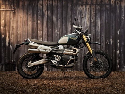 2022凯旋Scrambler 1200，英伦复古越野改款亮