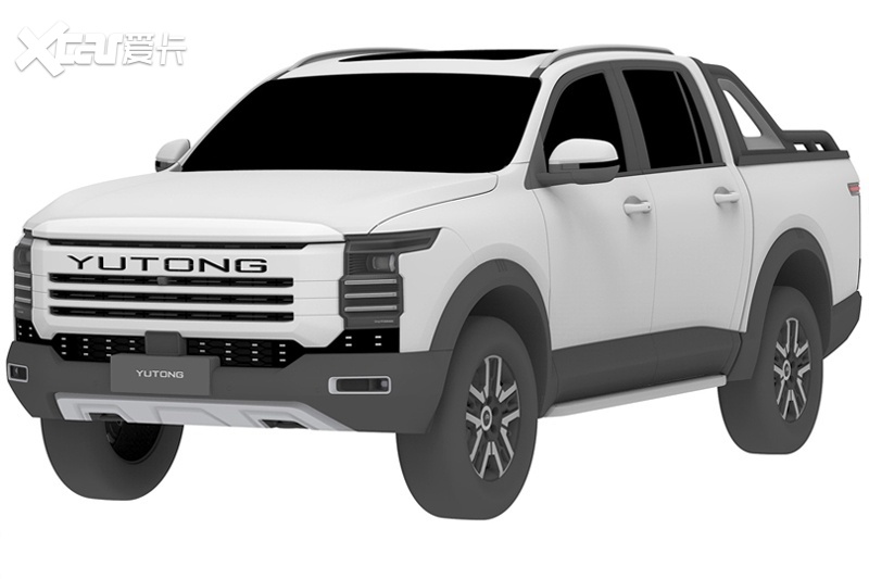 多个动力版本 宇通再曝全新皮卡设计图