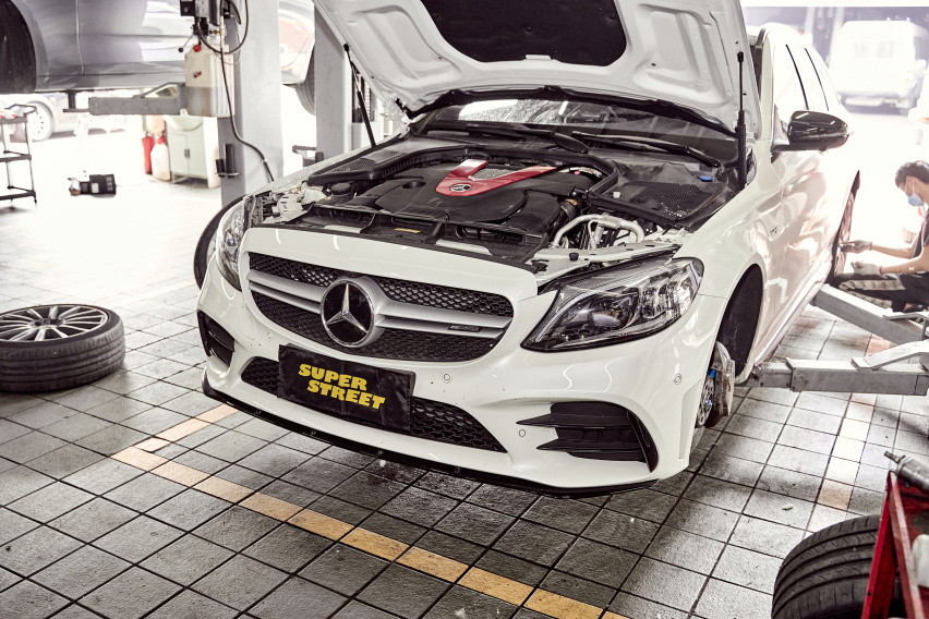 低钢含量 奔驰AMG C43旅行轿车更换ENDLESS刹车片