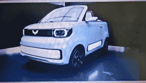 五菱宏光MINI EV Q弹猪猪侠 海外还有敞篷版
