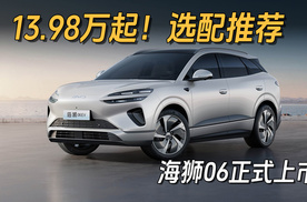 海狮06正式上市 售价13.98万起
