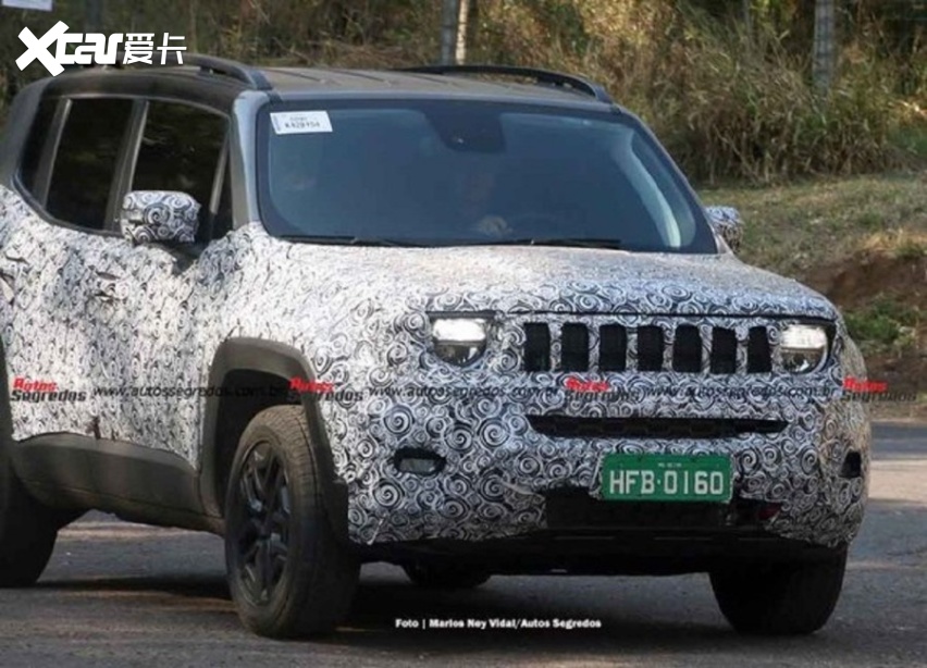 ​Jeep自由侠谍照曝光，灯组结构微调，外观时尚大气