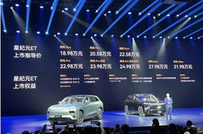 18.98万起售的星纪元 ET能狙击理想L6吗