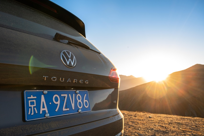 最美观贡嘎垭口，最好的Volkswagen